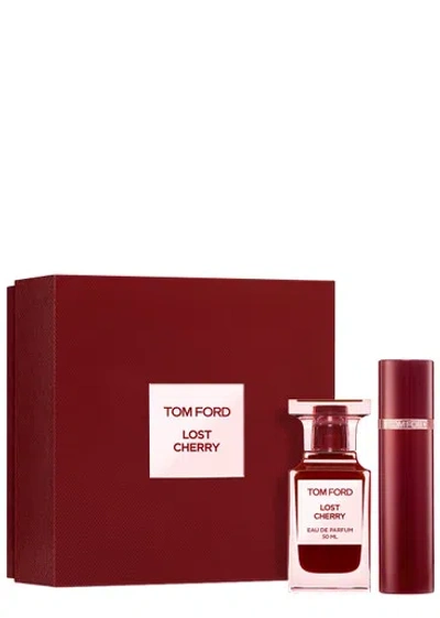 Tom Ford Private Blend Lost Cherry Eau De Parfum Set 50ml In White