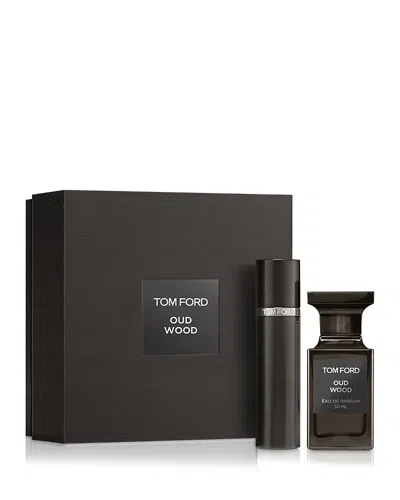 Tom Ford Private Blend Oud Wood Eau De Parfum Gift Set In Transparent
