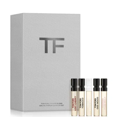 Tom Ford Private Blend Sampler Set In White