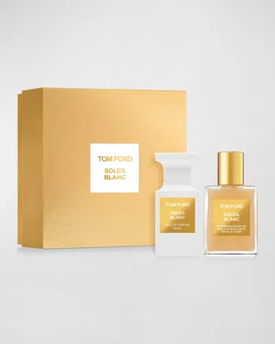 Tom Ford Private Blend Soleil Blanc Eau De Parfum Set ($329 Value) In White