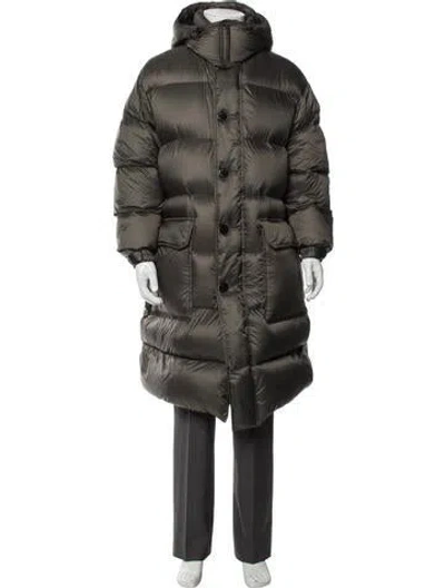 Pre-owned Tom Ford Puffer Coat In Green