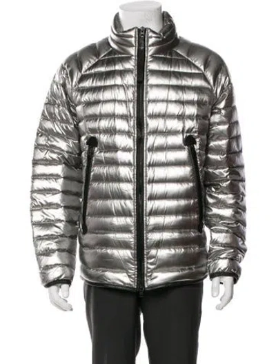 Pre-owned Tom Ford Puffer Coat W/ Tags In Gray