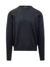 Tom Ford Long-sleeved Sweater In Midnight Navy