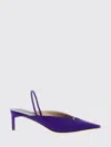 Tom Ford Julianne Slingback Pumps Pointed Toe Kitten In Blue