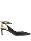 Tom Ford Pointy Toe Stiletto Pumps With Lock Detail