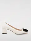 Tom Ford Audrey Velvet Bow Ballerina Pump In White