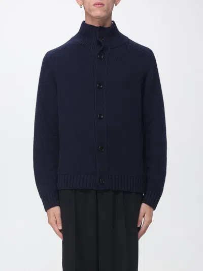 Tom Ford Pure Cashmere Turtleneck Cardigan With Button Closure In Multi
