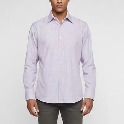 Pre-owned Tom Ford Purple Plaid Cotton Long Sleeve Shirt Xl