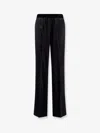 Tom Ford Stretch Silk Satin Pj Pants Trousers Black In Black