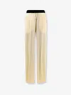 Tom Ford Pyjamas Stretch Satin Trousers In Brown