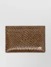 Tom Ford Phyton-print Leather Card Holder