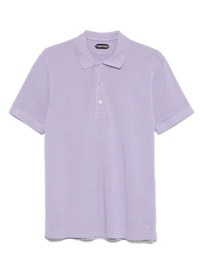 Tom Ford Lyocell Piquet Polo Shirt