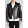 Tom Ford Biker Leather Jacket In Lb999 Black