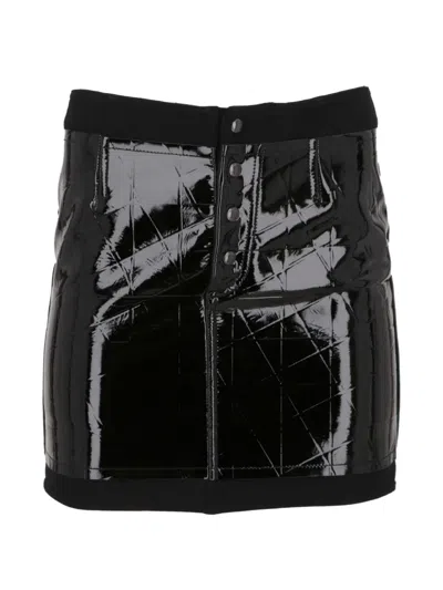 Tom Ford Quilted Mini Skirt In Black