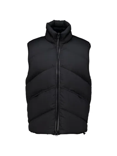 Tom Ford Chevron Padded Sleeveless Down Vest Casual In Black
