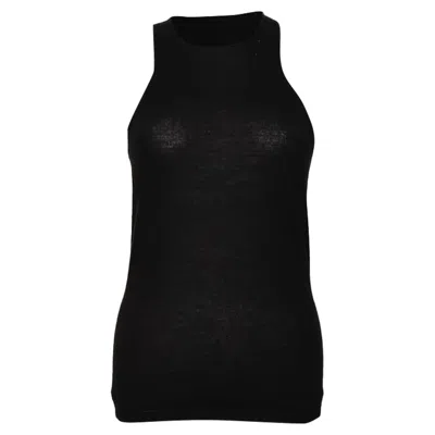Tom Ford Racer Back Top In Black Cashmere