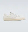 Tom Ford Smooth Leather Low Top Sneakers In Neutral