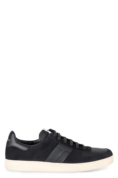 Tom Ford Radcliffe Low-top Sneaker In Navy