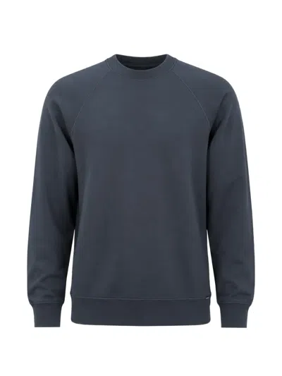 Tom Ford Raglan-sleeve Crew-neck Sweatshirt In Blue