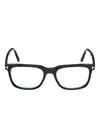 Tom Ford Rectangle-frame Glasses In Black