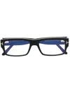 Tom Ford Ft5835-b Rectangle-frame Glasses In Black