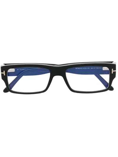 TOM FORD RECTANGLE-FRAME GLASSES