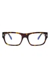Tom Ford Rectangle-frame Glasses In Brown