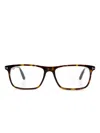 Tom Ford Rectangle-frame Glasses In Brown