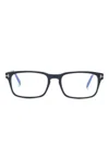 Tom Ford Rectangle-frame Glasses In Grey