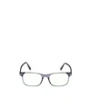 Tom Ford Rectangle-frame Glasses In Blue