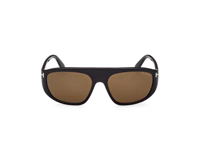 Tom Ford Edward Sunglasses In Black