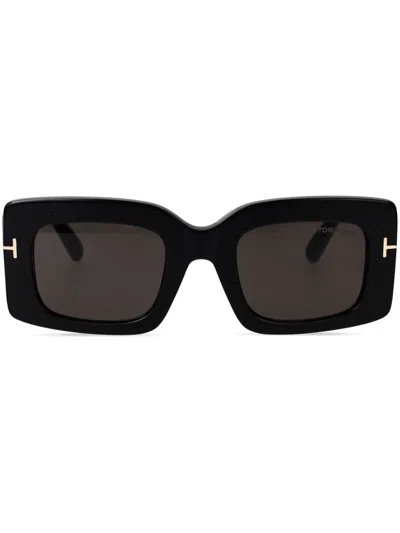 TOM FORD RECTANGLE-FRAME SUNGLASSES