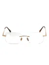 Tom Ford Rectangle Glasses In White