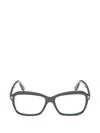 Tom Ford Rectangle-frame Glasses In Black