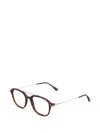 Tom Ford Rectangle-frame Glasses In Brown