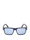 Tom Ford Rectangle-frame Sunglasses In Black