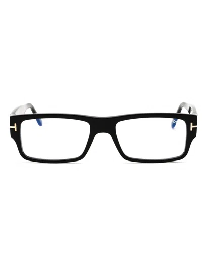 Tom Ford Rectangular Acetate Eyeglasses For Men