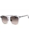 Tom Ford Rectangular Acetate Unisex Sunglasses In Gray
