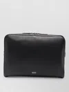 Tom Ford Rectangular Laptop Briefcase Textured Finish In Black