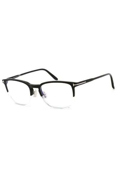 Tom Ford Rectangular Men's Eyeglasses - Model Ft5699-b In Orange