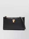 Tom Ford Rectangular Shape Gold-tone Hardware Padlock Mini Bag In Black