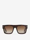 Tom Ford Eyewear Square Frame Sunglasses In Brown