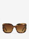Tom Ford Rectangular Sunglasses In Brown