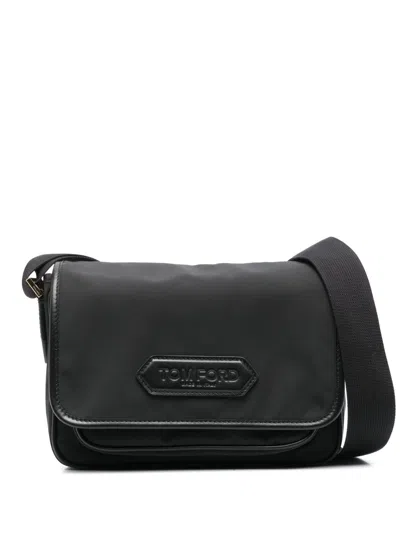 Tom Ford Recycled Nylon Messenger Bag