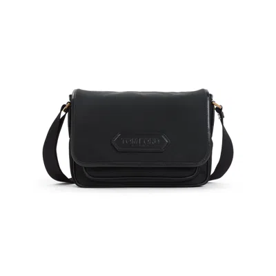 Tom Ford Recycled Nylon Messenger Bag
