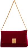 Tom Ford Red Velvet Mini Bag
