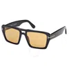Tom Ford Redford Aviator-style Acetate Sunglasses