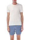 Tom Ford Refined Regular Fit Mini T-shirt In Silver