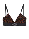 TOM FORD TOM FORD REFLECTED LEOPARD PRINTED SIGNATURA BRA