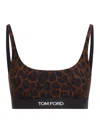 TOM FORD REFLECTED MODAL SIGNATURE BRALETTE